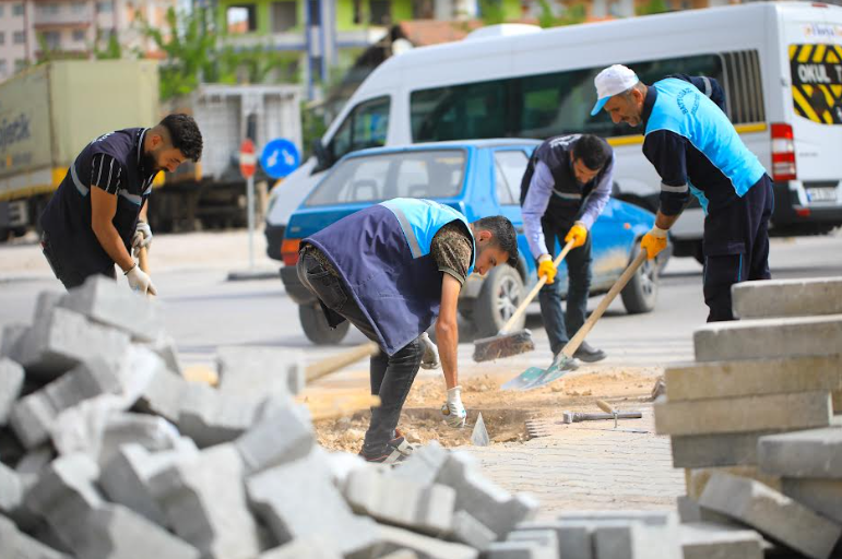 Battalgazi Belediyesi Yol ve Kaldırım Çalışmaları