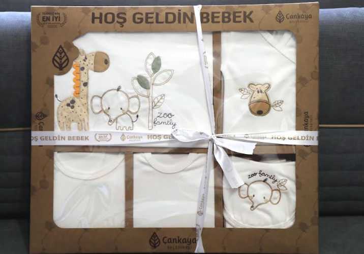 Bebeklere "Hoş Geldin" Armağanı Çankaya'dan