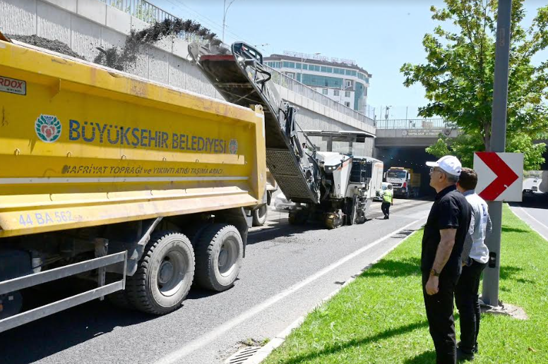 Çevreyolu İyileştirme Çalışmaları Başladı