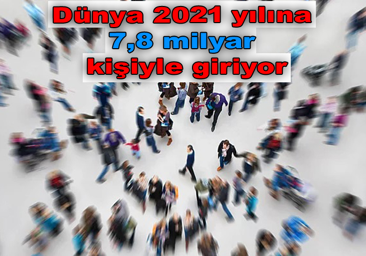 Dünyadaki insan sayısı her saniye 2,6 kişi artıyor