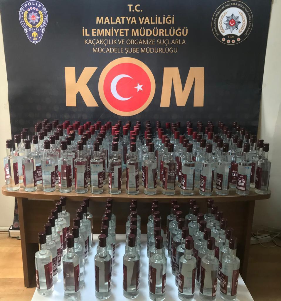 GÜMRÜK KAÇAĞI RAKI OPERASYONU