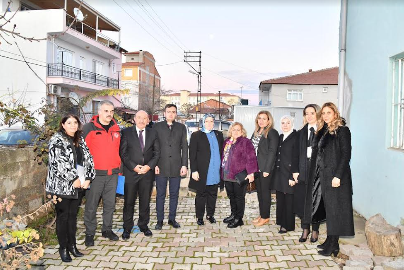 Hanımefendi Hanife Yazıcı’dan İlimizdeki Ailelere Ziyaret