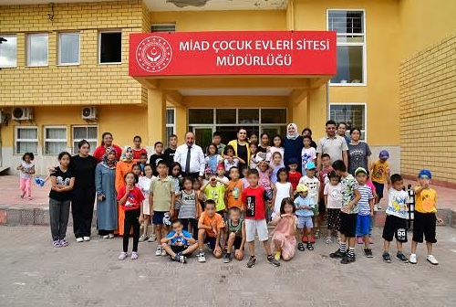 Selda Yavuz Hanımefendi MİAD Çocuk Evleri Sitesi Ziyareti